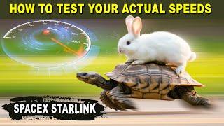 How To Properly Speed Test SpaceX Starlink