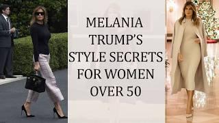 Melania Trump's Wardrobe Secrets Every Woman Over 50 Should Know!