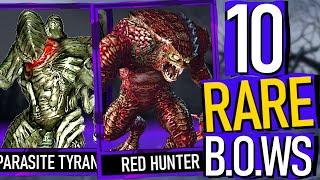 Resident Evil - 10 RARE / Unique B.O.W's & Monsters!