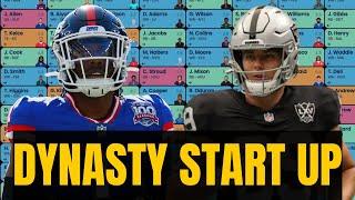 Dynasty Startup Mock Draft | 2025 Dynasty Fantasy Football Strategy & Roster Building