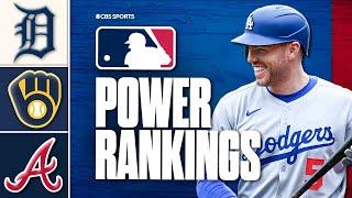 Latest MLB Power Rankings: Tigers take No. 1 spot, Brewers biggest riser, Braves fall out of top 20