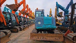 CHỈ HUY TRƯỞNG HỮU KHOAI TV ĐI MUA MÁY XÚC, MÁY XÚC MÁY CÔNG TRÌNH LÀM VIỆC | EXCAVATOR.