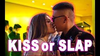 KISS OR SLAP  CIUM ATAU TAMPAR  CHALLENGE PUBLIK PRANK