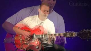 Darrel Higham Using the Bigsby video tutorial Guitarist Magazine HD