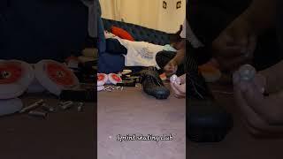 assembling new bont #inlinespeedskating #skatingskating #trending #skate #bont