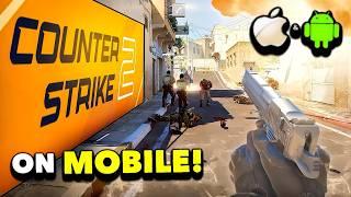 CS:GO & CS2 ON MOBILE! (COUNTER-STRIKE MOBILE GAMEPLAY)