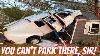 You can't park there, Sir! --- Bad drivers & Driving fails -learn how to drive #1220