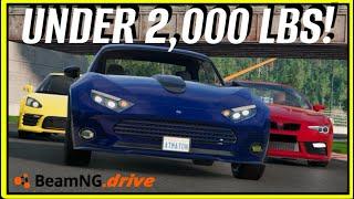 Making a German Miata SUPER lightweight! BeamNG and Automation Gameplay.