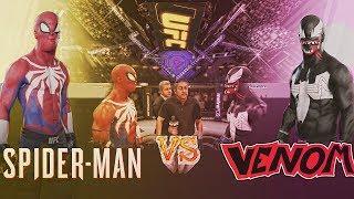 EA Sports UFC 3 - Spiderman Vs. Venom: Marvel Universe Rivalry #RIPStanLee (CPU Vs. CPU)