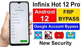 Infinix Hot 12 Pro Android 12 Frp Bypass | Infinix Hot 12 Pro Google Lock Bypass | Hot 12 Pro Frp |