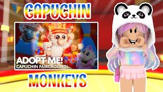 The Capuchin Monkey Fairground Has Arrived in Adopt Me! 