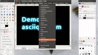 Create a transparent image in GIMP