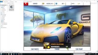 Asphalt 8: Airborne VERSION 2.4.3d(2.4.3d) - UNLIMITED MONEY TRAINER! by Cheat Engine 6.5 on #Win10