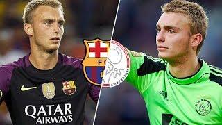 Jasper Cillessen in Ajax vs Jasper Cillessen in Barcelona l HD