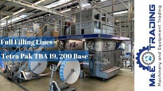 Tetra Pak TBA 19 Filling Lines