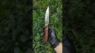 Рессордан жасалған пышақ. Нож из рессора. Spring knife