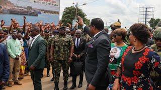 President Chakwera Arrives In Mzuzu