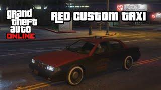 How To Unlock RARE Red Taxi GTA Online