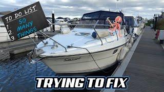 Attempting to DIY FIX Various Faults on a 1990s BOAT