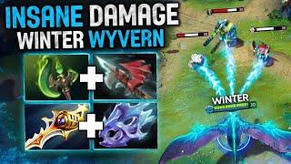 7.37d Winter Wyvern One Shot With Divine Rapier 35 Kills | Dota 2 Gameplay