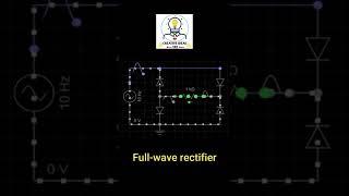 Full-wave rectifier #CreativeideasEEE | #LABVIEWCreativeideasEEE ||