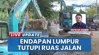 Kemunculan Pasir & Lumpur di Jalan Ahmad Yani Sorong Resahkan Warga, Membahayakan Pengguna Jalan