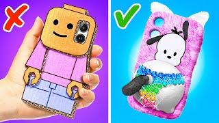 Phone Case Makeover  *Amazing DIY Hacks and Crafts for you*