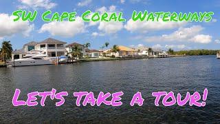 SW Cape Coral Florida - Waterways Tour - Amazing Gulf Access Homes!