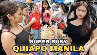 EXTREME WALK at SUPER BUSY FRIDAY QUAIPO MANILA PHILIPPINES [4K] 