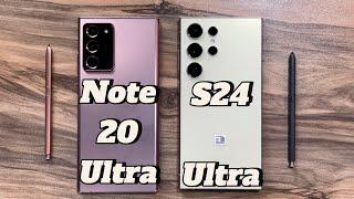 Samsung Galaxy S24 Ultra vs Samsung Galaxy Note 20 Ultra