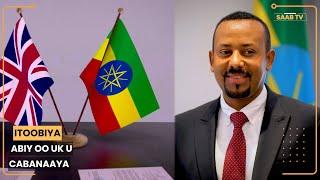 Abiy Axmed oo walaaca uu ka qabo geeska Afrika kala hadlay dawladda Ingiriiska.