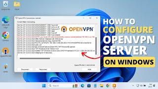 Install and Configure OpenVPN Server in Windows PC