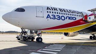 Air Belgium Airbus A330neo | FULL FLIGHT REPORT |  Charleroi - Fort-de-France  Economy Class