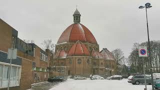 Sneeuw en Storm in Beverwijk 7 2 2021