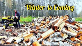 Cold Alaska Winter Prep at our Cabin / Part 1