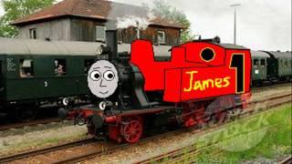 JamesGothRacing as a Thomas character