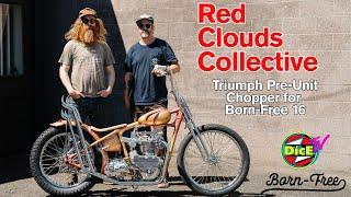 INSANE Custom Triumph Motorcycle Best in Show for Born-Free 2025 | Red Clouds Collective#DicEtv