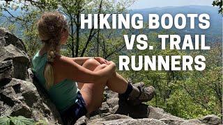 Hiking boots versus trail runners: which are better for backpacking and thru-hiking?