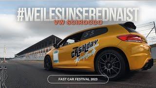 Dragrace 1/8 Mile - Cashday Scirocco Testruns - Fast Car Festival 2023