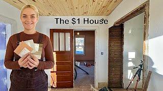 My $1 House: Painting Dining Room & Art Studio Renovations (Week 20)