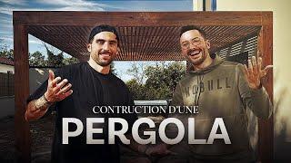 2 DAYS to BUILD a PERGOLA at JOJOL! #pergola #garden #diy #works