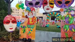 Carnival setup for corporate companies , school function ,carnival theme party decoration