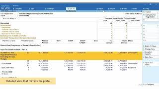 GSTR 2A and GSTR 2B Reconciliation | TallyPrime Walkthrough