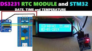 DS3231 RTC Module and STM32 || cubeide || I2C-LCD