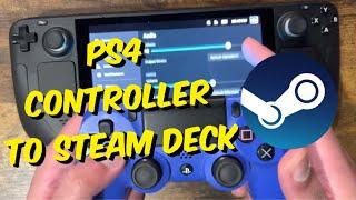 How To Connect PS4 Controller To Steam Deck - 2022