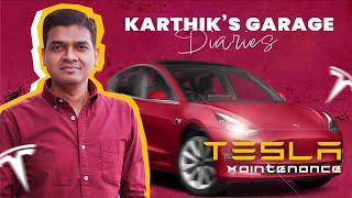  Tesla Maintenance Secrets! | Karthik’s Garage Diaries – Dubai Edition | Karsenz Total Car Care 