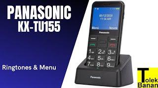 Panasonic KX TU155 - Unboxing / Menu & Ringtones / Telefon dla seniora