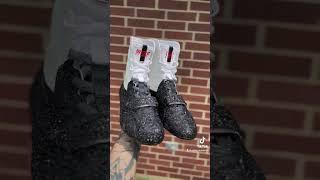 Custom Michael Jackson inspired Nike Hyperko 1 boxing boots