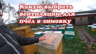 КАКУЮ СДЕЛАТЬ ВЕНТИЛЯЦИЮ В УЛЬЕ ПЧЁЛ ПРИ ЗИМОВКЕ НА ВОЛЕ И В ЗИМОВНИКЕ