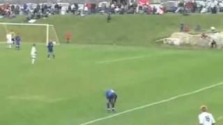 football throw-in front flip